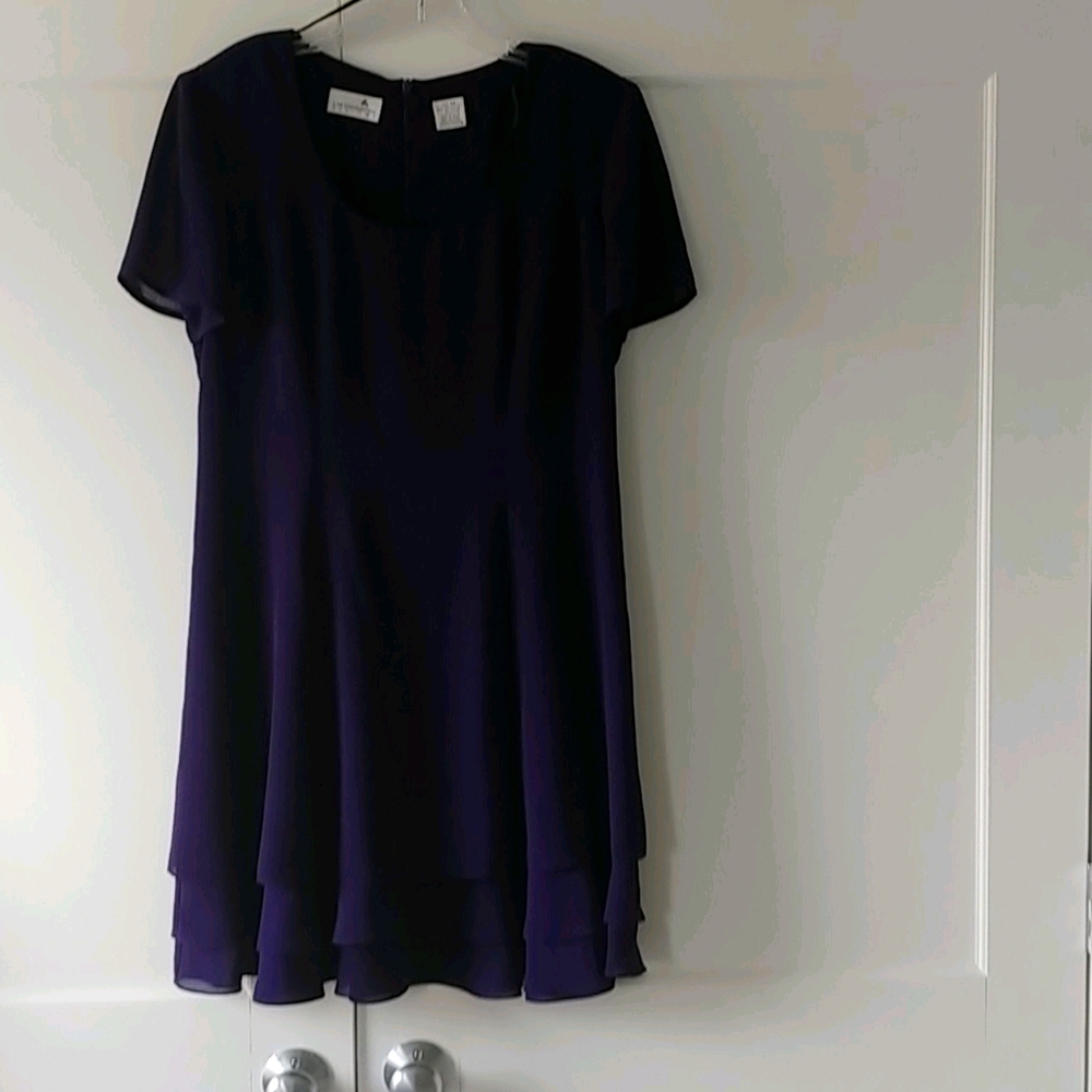 Size 12 Liz Claiborne Purple Dress